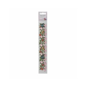 3D Bloemenranden - Roze Rozen Papermania