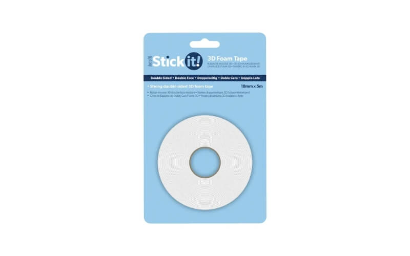 3D Foam Tape Dubbelzijdig 18mm x 5m Stick-it