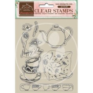 Acrylstempel Welkom Thuis Stamperia