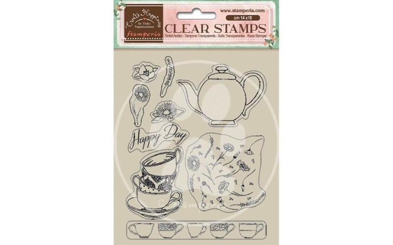 Acrylstempel Welkom Thuis Stamperia