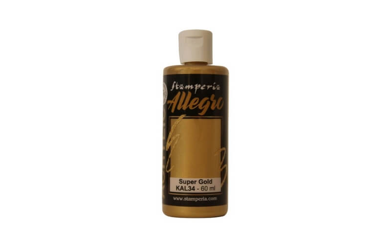 Acrylverf Allegro Super Gold 60ml Stamperia