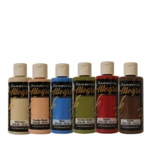 Acrylverf Allegro Woodland Set-6 Stamperia
