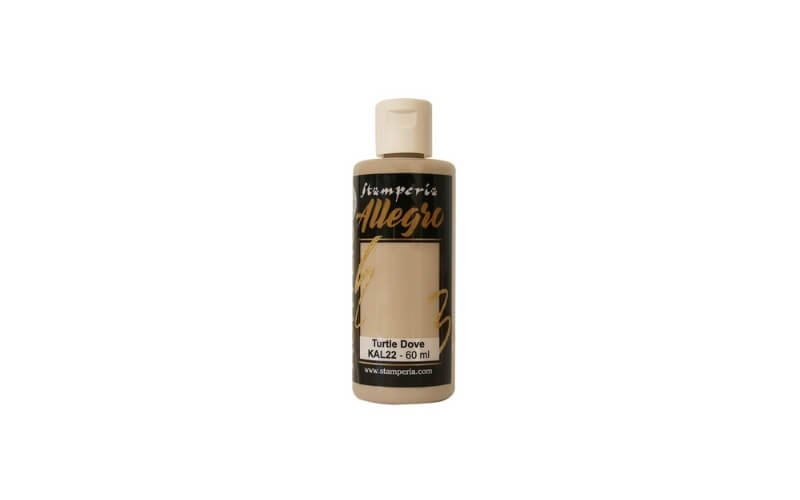 Acrylverf Allegro Turtle Dove 60ml Stamperia