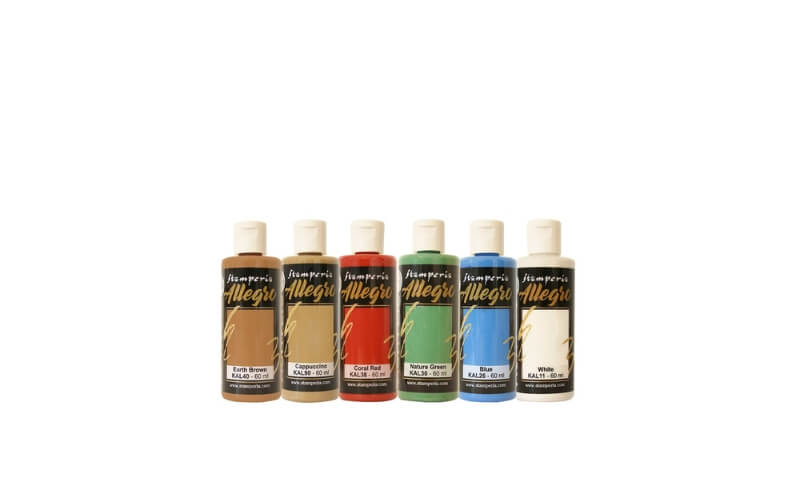 Acrylverf Set Allegro Silent Night Stamperia