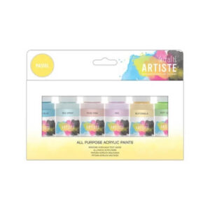 Acrylverfpakket Pastels Artiste 6 stuks