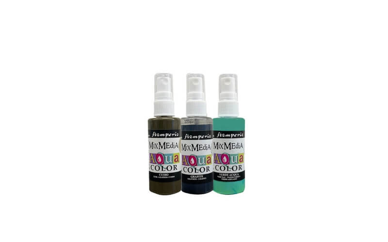 Aqua Color Furry Friends Stamperia