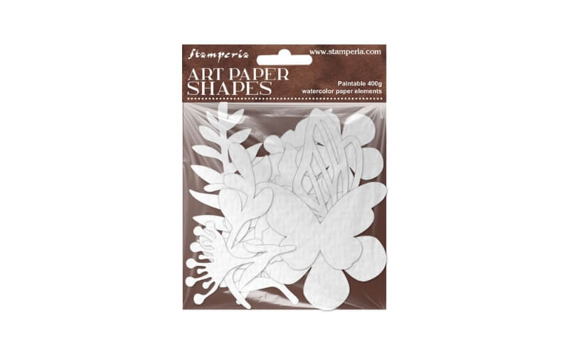 Art Paper Shapes All Around Laser Cut Stamperia