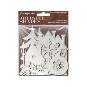 Art Paper Shapes Classic Christmas Laser Cut Stamperia