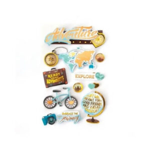Avontuur 3D Stickers Paper House