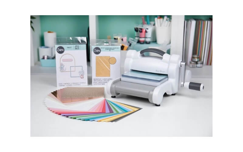 Big Shot Starter Kit White & Gray Sizzix