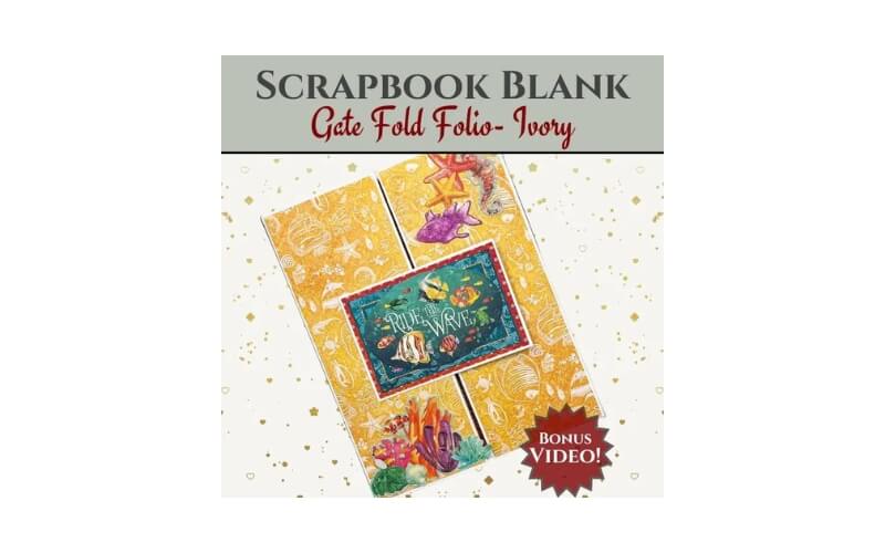 Voorgesneden Album Basis Gate Fold Folio CrafTreat