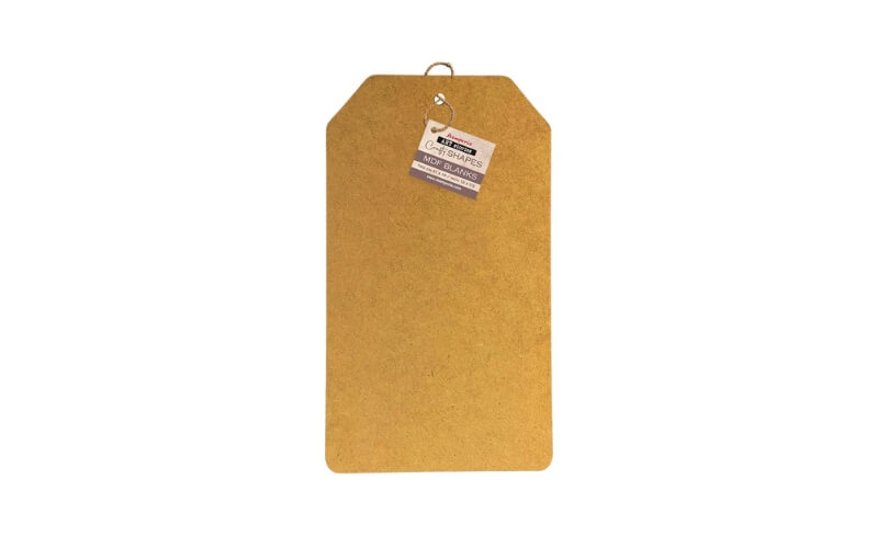 Blank MDF Bord 31x19cm Stamperia