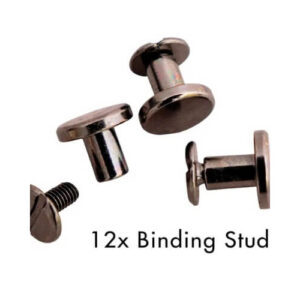 Boek Bindmoeren 9x9x7mm Zwart