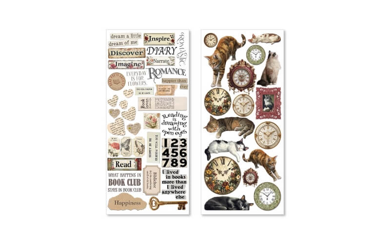 Book Lovers Stickervellen Ciao Bella
