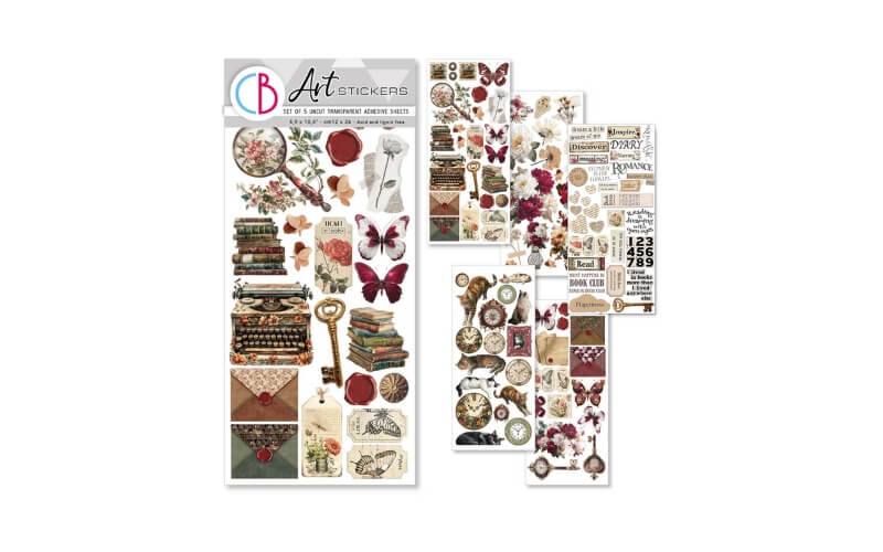 Book Lovers Stickervellen Ciao Bella