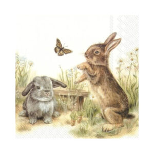 Bunny and Clyde Lunch Servetten 20st. IHR