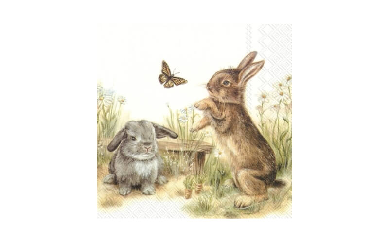 Bunny and Clyde Lunch Servetten 5st. IHR