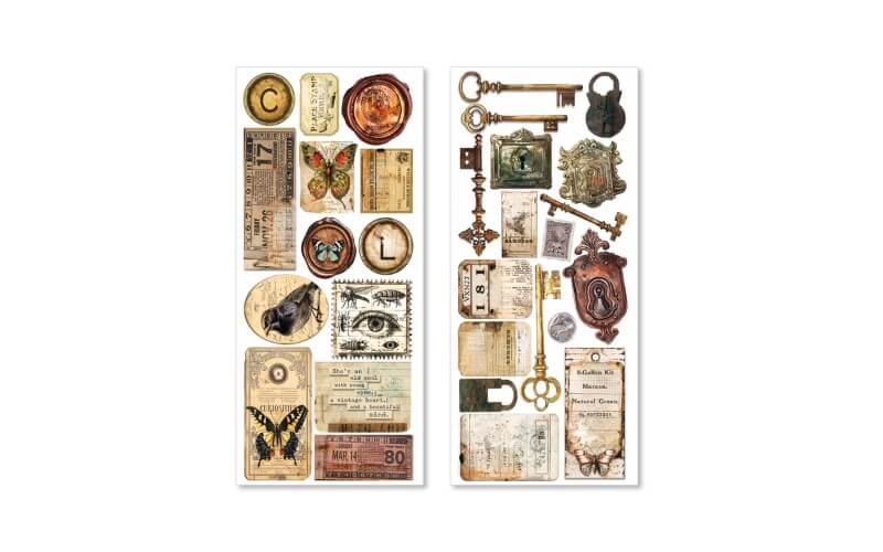 Cabinet of Curiosities Stickervellen Ciao Bella