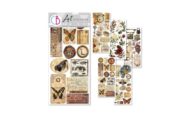 Cabinet of Curiosities Stickervellen Ciao Bella
