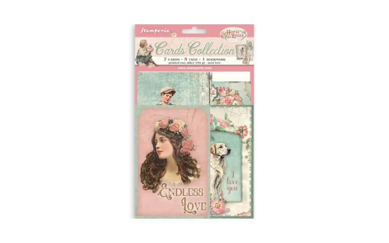 Card Collection House of Roses Stamperia