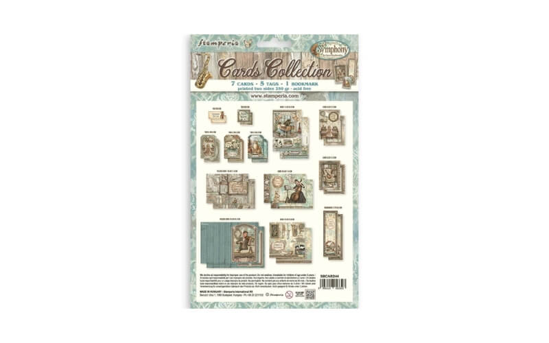 Card Collection Symphony Stamperia