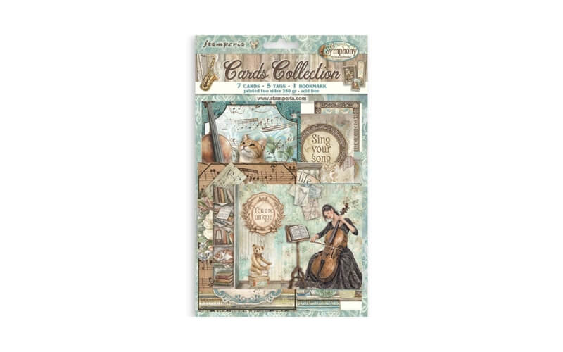 Card Collection Symphony Stamperia
