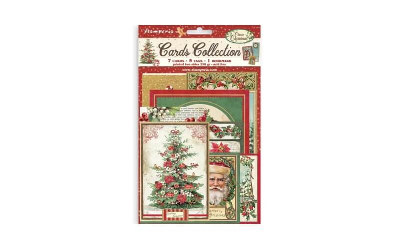Cards Collection Classic Christmas Stamperia