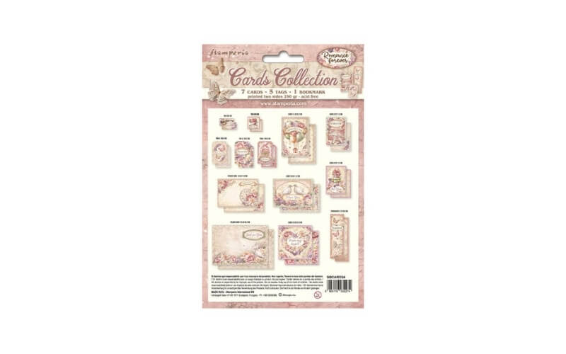 Cards Collection Romance Forever Stamperia