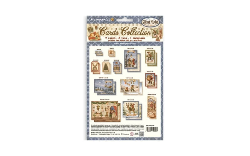 Cards Collection Silent Night Stamperia