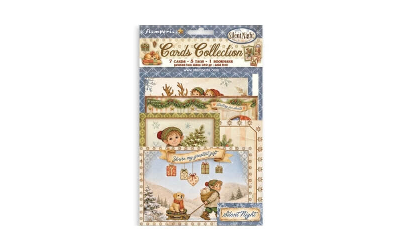 Cards Collection Silent Night Stamperia