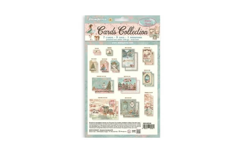 Cards Collection Winter Magic Stamperia