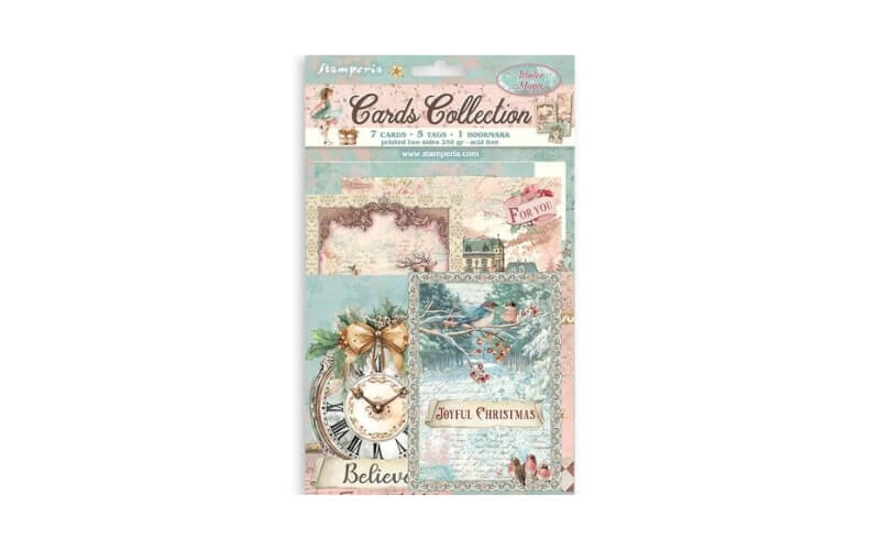 Cards Collection Winter Magic Stamperia