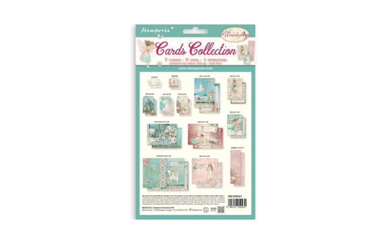 Cards Collection Wonderland Stamperia