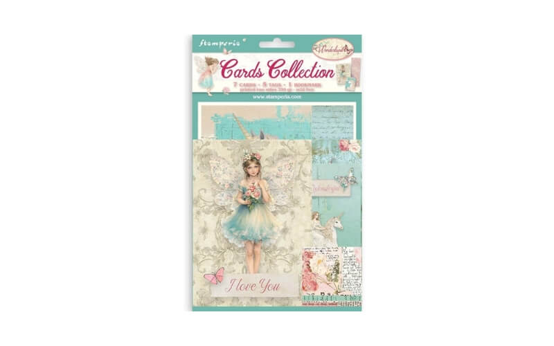 Cards Collection Wonderland Stamperia
