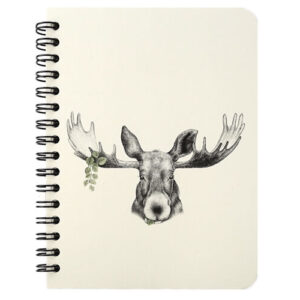 Notitieboek "Bosprins" A6 Edelhert Charlotte Nicolin