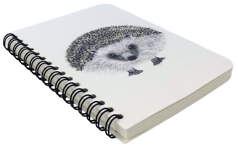 Notitieboek "Henry" A6 Egeltje Charlotte Nicolin