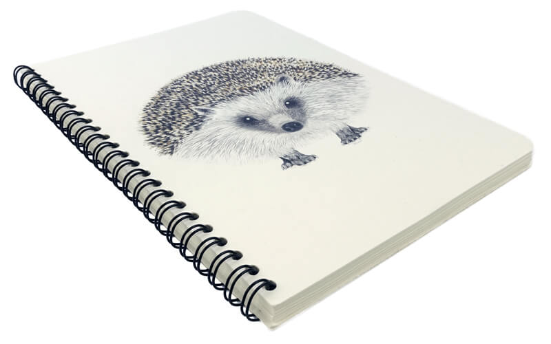 Notitieboek "Henry" A5 Egeltje Charlotte Nicolin