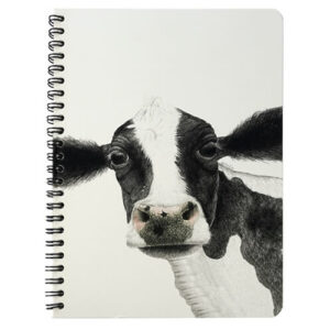 Notitieboek "Rosa" A5 Koe Charlotte Nicolin