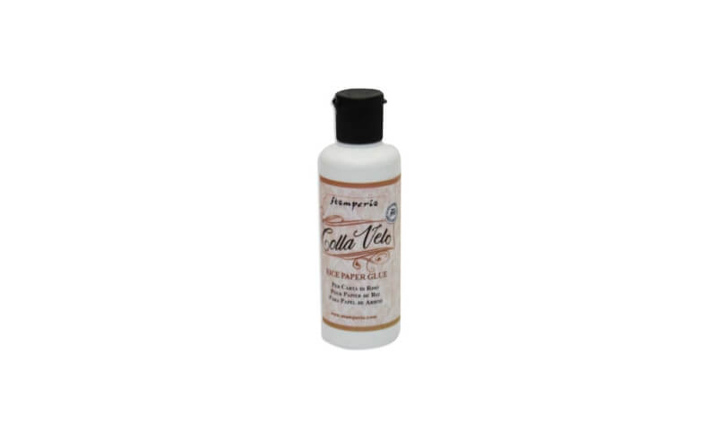 Colla Velo Rijstpapierlijm 80ml Stamperia