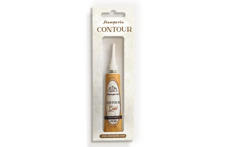 Contour Liner Reliëfverf Goud Stamperia