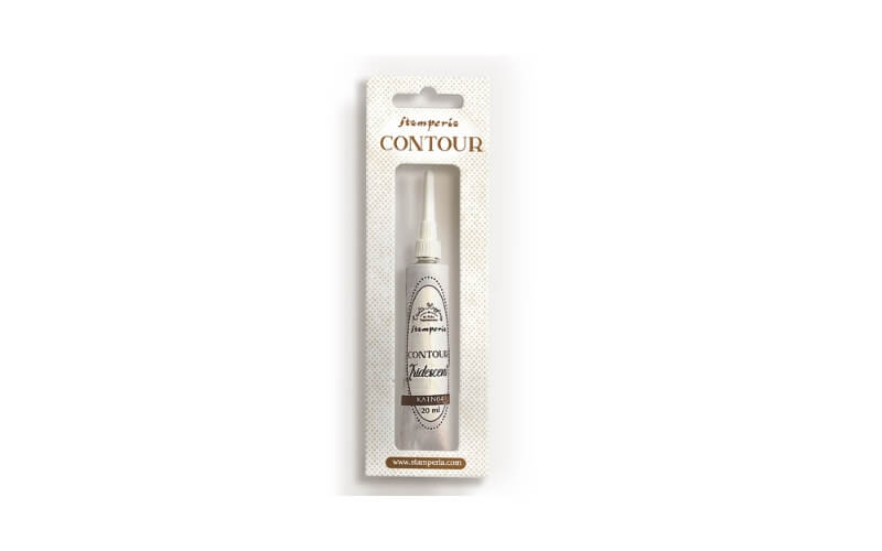 Contour Liner Reliëfverf Iridescent Stamperia