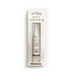 Contour Liner Reliëfverf Wit Stamperia