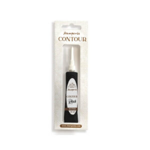 Contour Liner Reliëfverf Zwart Stamperia