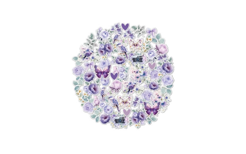 Creatieve Uitsneden Vellum Ultraviolet Delight Uniquely Creative