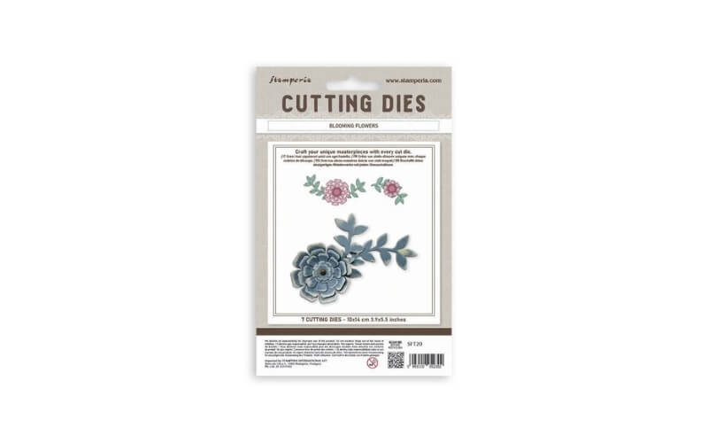 Cutting Dies A6 All Around Blooming Flowers Stamperia