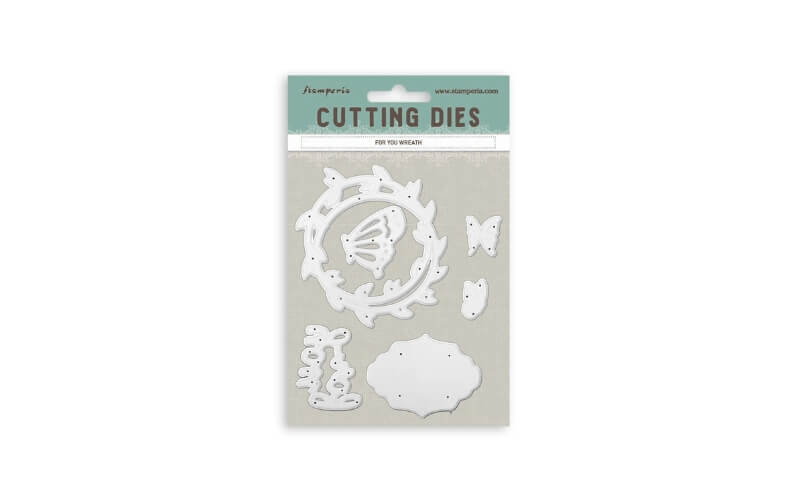 Cutting Dies A6 All Around For you Wreath Stamperia