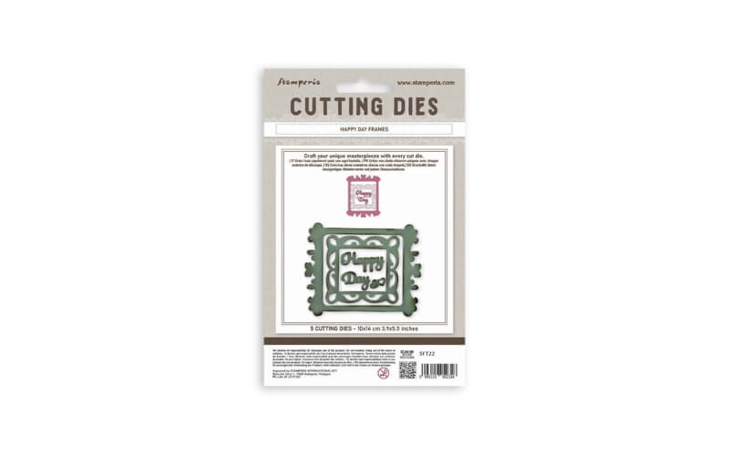 Cutting Dies A6 All Around Happy Day Frames Stamperia