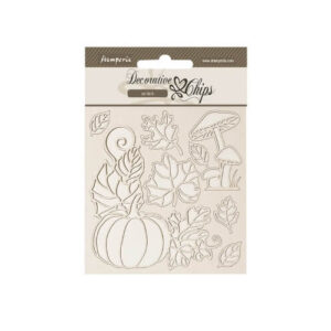 Decoratie Chips Whispering Woods Pompoen Stamperia