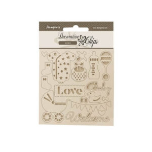 Decoratieve Chips Baby Accessoires Stamperia