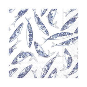 Decorative Fish Lunch Servetten 20st. IHR